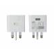 Incarcator retea Samsung, EP-TA20UWE, port USB-A , 3 pini (UK), bulk, white + adaptor pentru EU